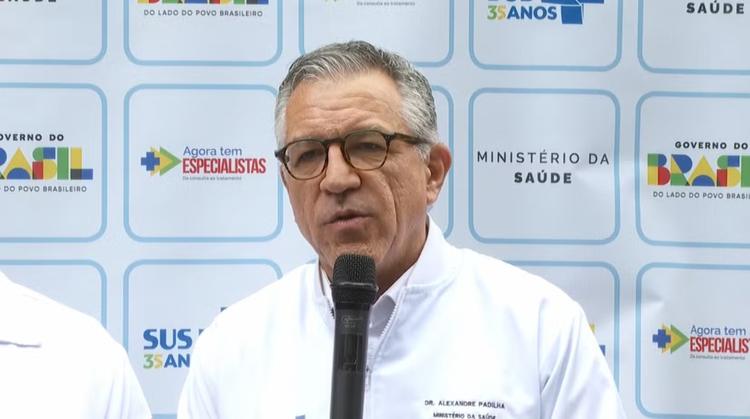 Em Ribeirão Preto, Padilha defende eficácia da vacina do Butantan contra a dengue