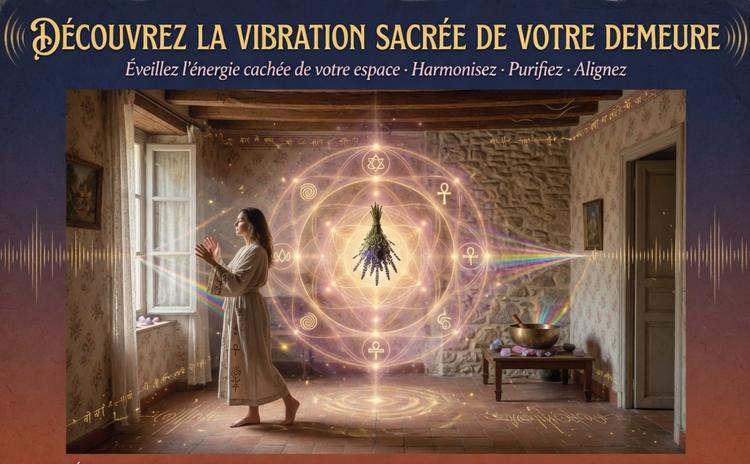 DÉCOUVREZ LA VIBRATION SACRÉE DE VOTRE DEMEURE