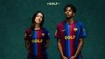 Por qué en la camiseta del Barcelona contra el Real Madrid pone 'GOLF' y qué significa la serigrafía especial