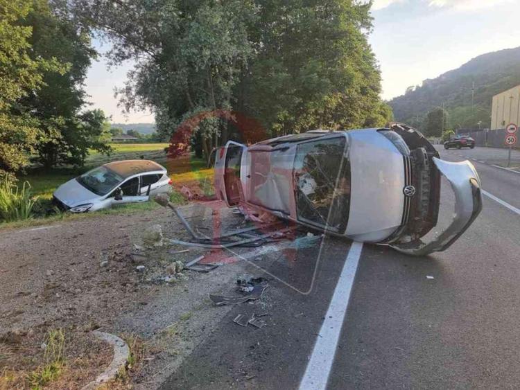 loranzè incidente bivio per colleretto giacosa