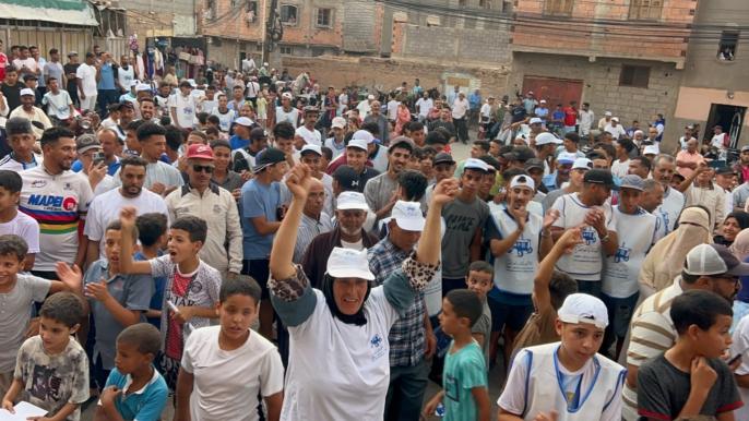 حزب الأصالة والمعاصرة يقود حملة تواصلية بواحة سيدي إبراهيم بمراكش