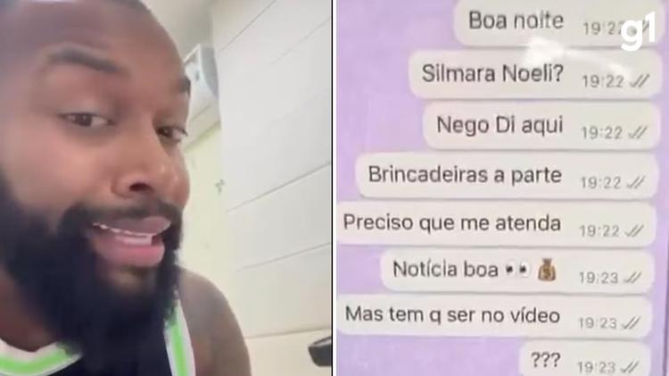 Nego Di simulou contato com ganhadora de Porsche em rifa ilegal, mas 'Silmara Noeli' nunca existiu