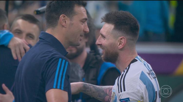 Por trás do sucesso de Lionel Messi existe um outro Lionel, o Scaloni