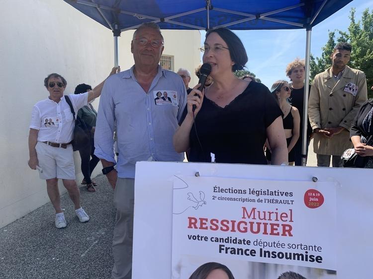 Muriel Ressiguier (LFI), députée sortante de Montpellier, repart en campagne sans l'investiture de NUPES  
