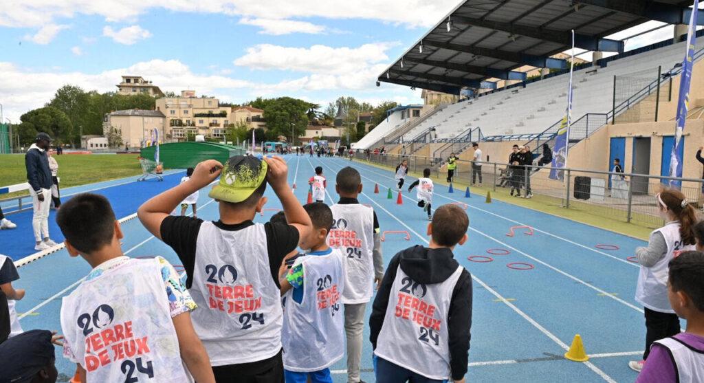Montpellier : 200 enfants réunis à cent jours des Jeux Olympiques