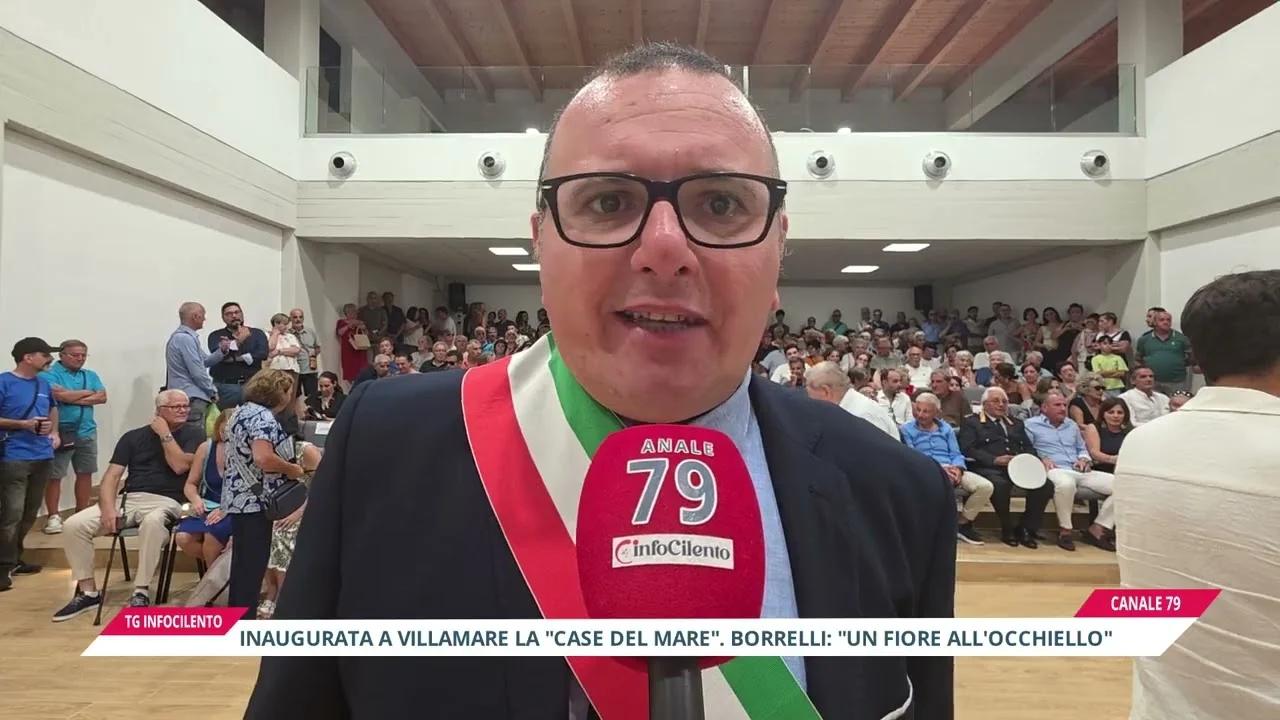 Inaugurata a Villammare la “Casa del Mare”. Borrelli: “Un fiore all’occhiello”