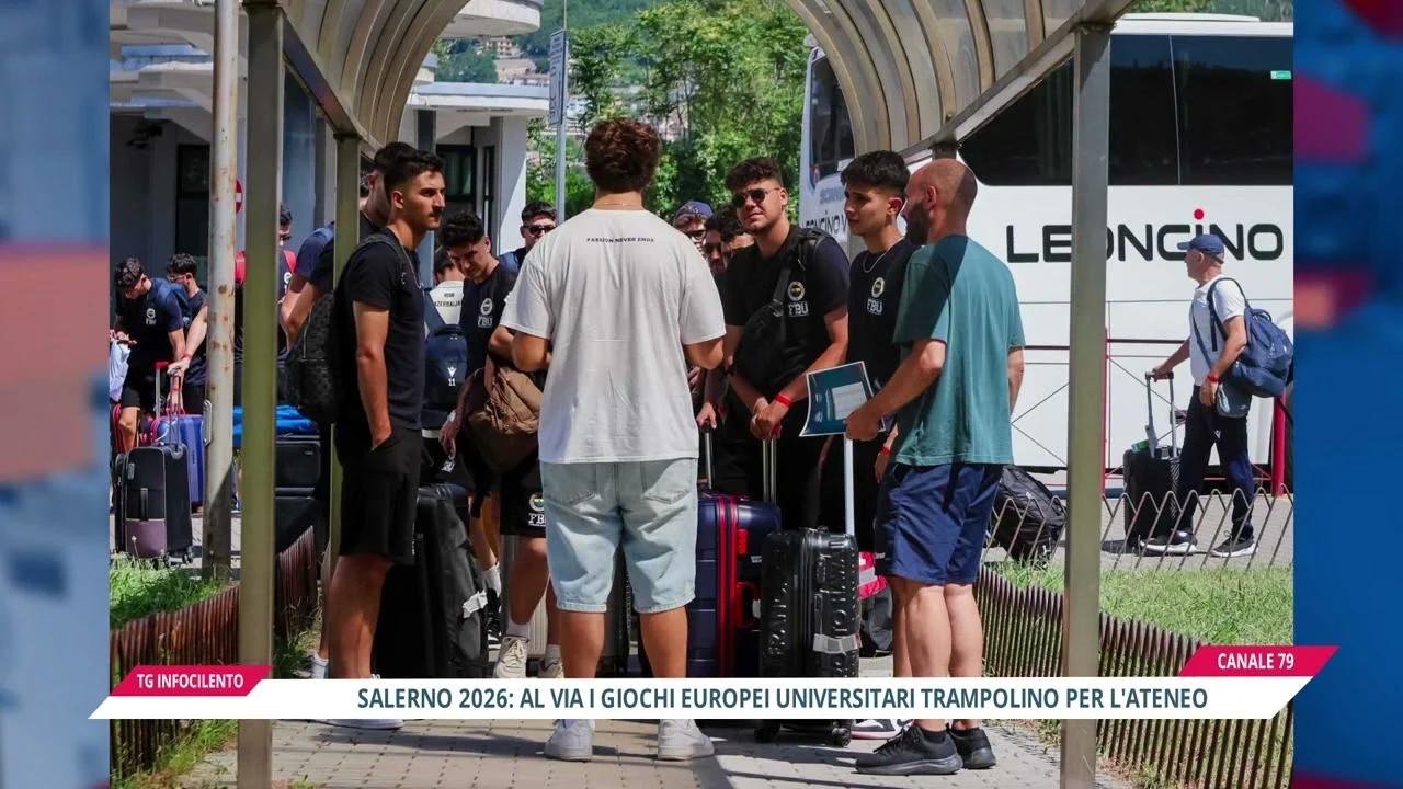 Salerno capitale dello sport europeo: al via gli European Universities Games 2026