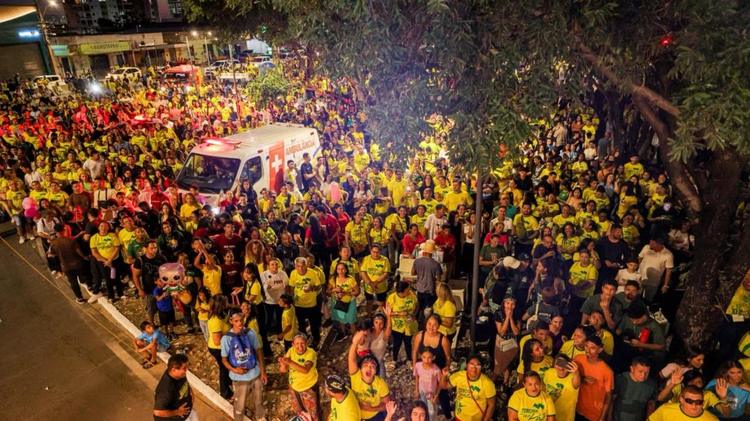 Marcha para Jesus reúne multidão de fiéis na 25ª edição em Teresina; vídeo