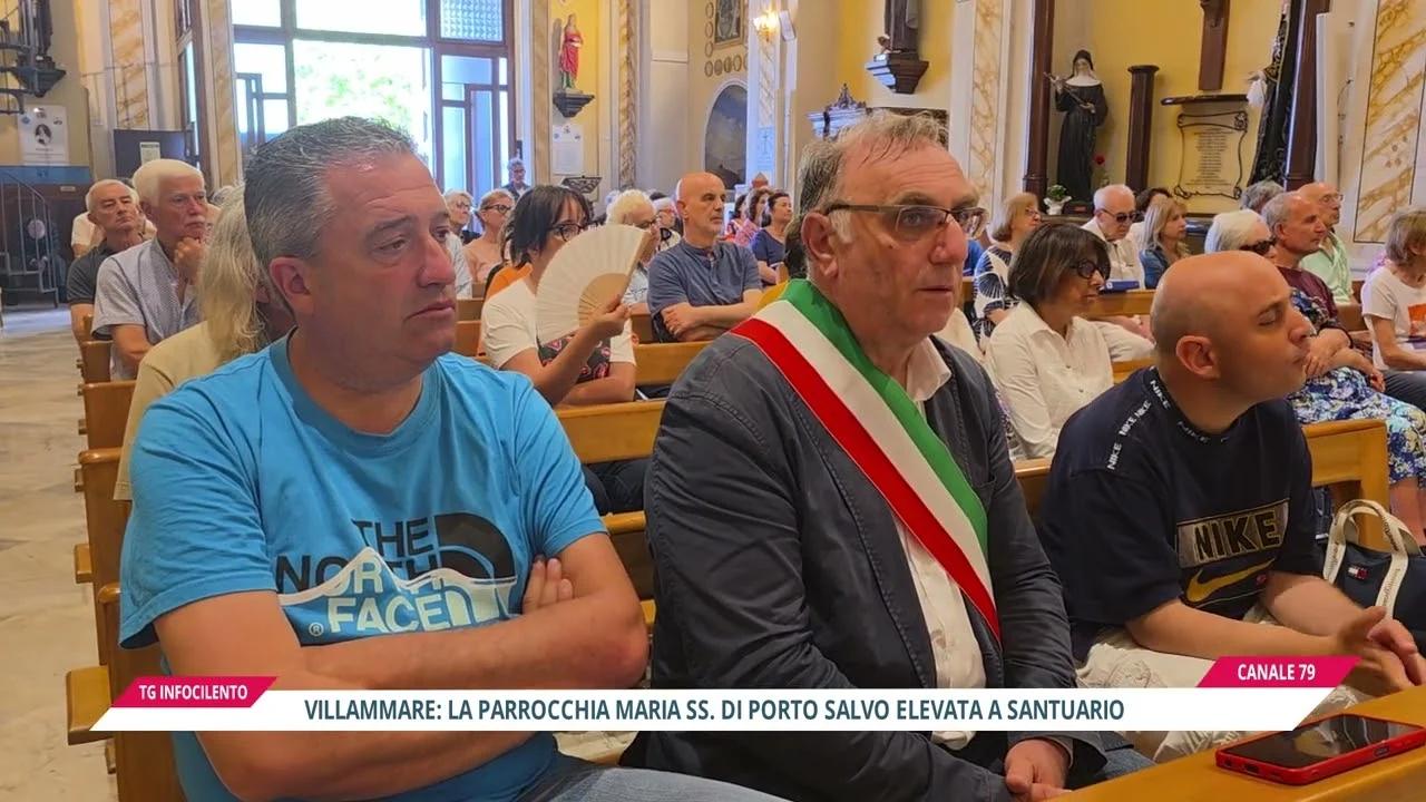 Villammare festeggia la Madonna di Porto Salvo: la Chiesa diventa Santuario