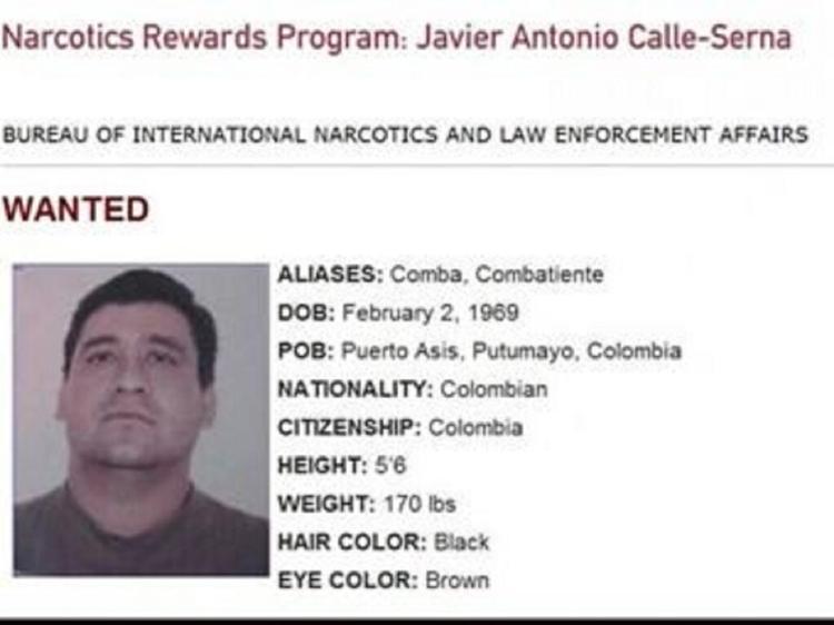 Calle Serna, Colombian drug trafficker.