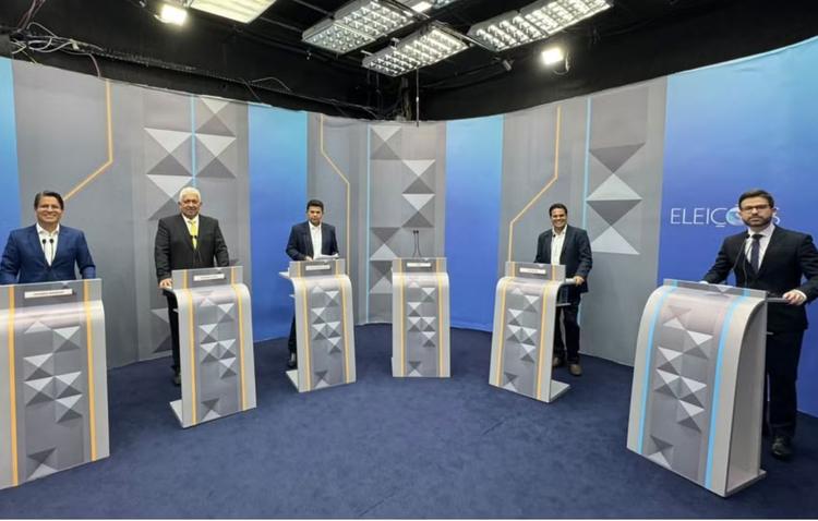 Saiba como foi o debate da TV Sergipe entre candidatos ao governo