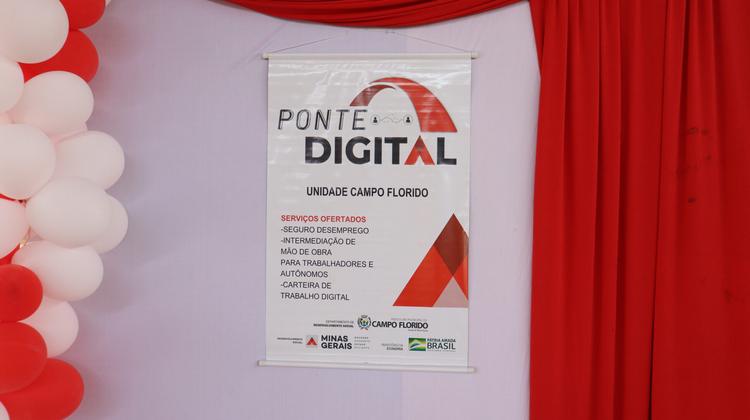 Lançamento do projeto Ponte Digital em Campo Florido