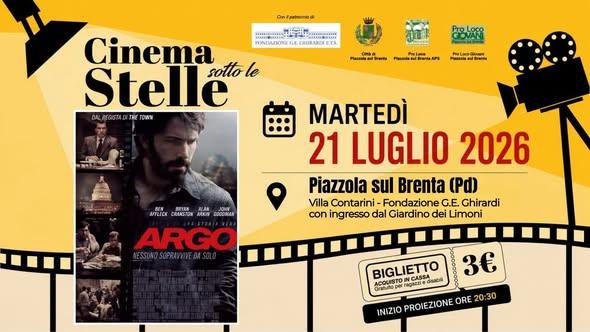 🗓️ Gli eventi di quest’ultima settimana di Luglio a📍Piazzola sul Brenta! #cinemasottolestelle #concerto #musica #merca...