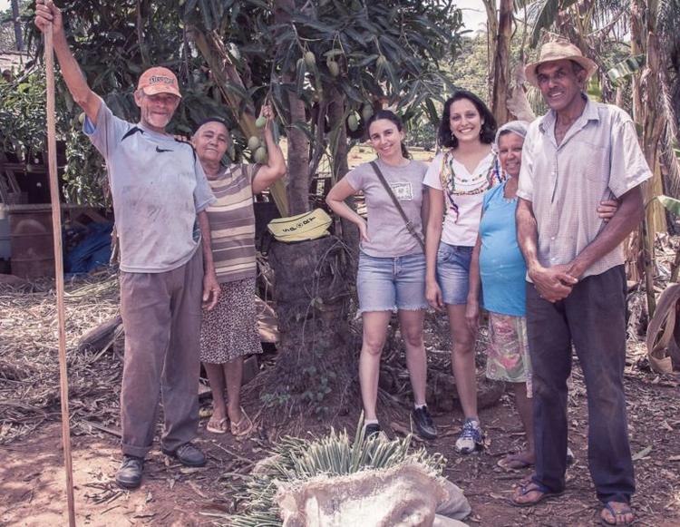 Produtores rurais da Associação Amanu: comercialização para famílias com produção agroecológica (Foto: Divulgação)