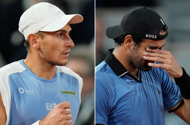 Arnaldi vince un derby amaro: Berrettini si ritira per un infortunio