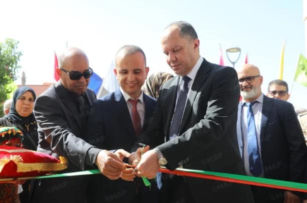 تدشين وإطلاق مشاريع تنموية بإقليم اليوسفية بمناسبة الذكرى الأولى لعيد الوحدة