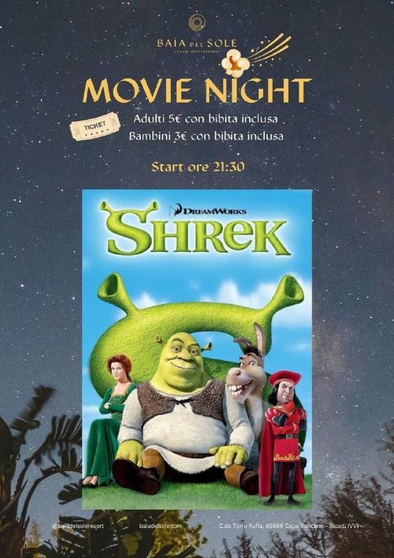 Evento in programma questa sera ore 21.30