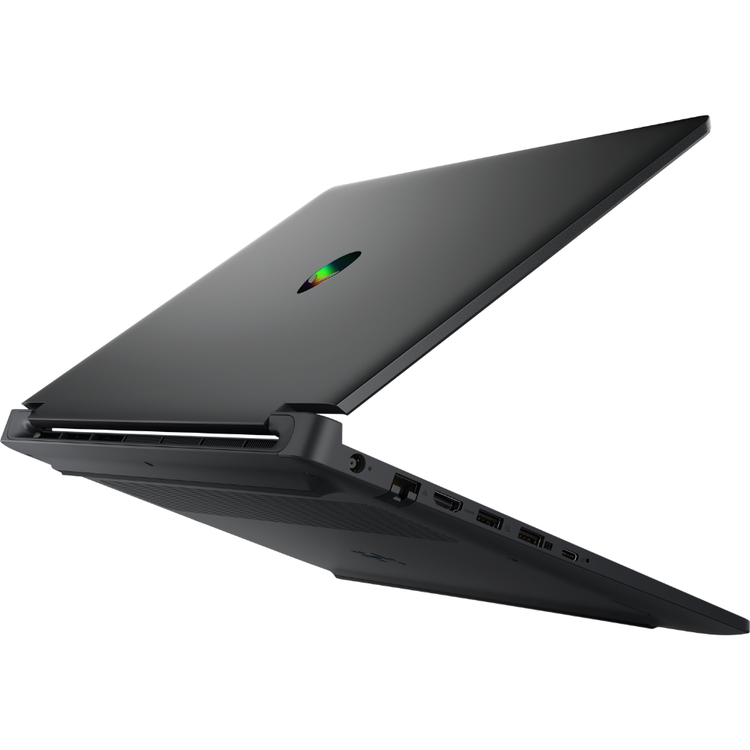 the back of the alienware 16 with rtx 3050 or 3050 graphics