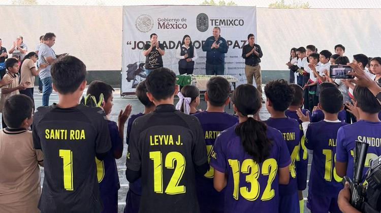 Temixco apuesta al deporte para reconstruir la paz y el tejido social