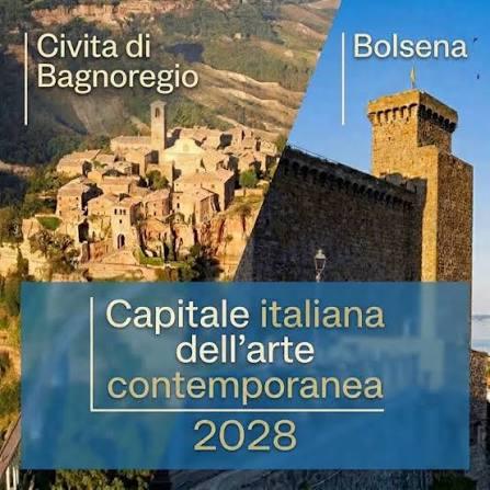 🎨 LA TUSCIA ALZA LO SGUARDO. IL FUTURO È QUI. Civita di Bagnoregio e Bolsena sono state proclamate Capitali italiane de...