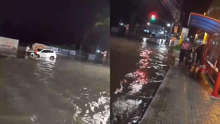 Ciclista morre ao atravessar trecho alagado na Grande São Luís; suspeita é de choque elétrico