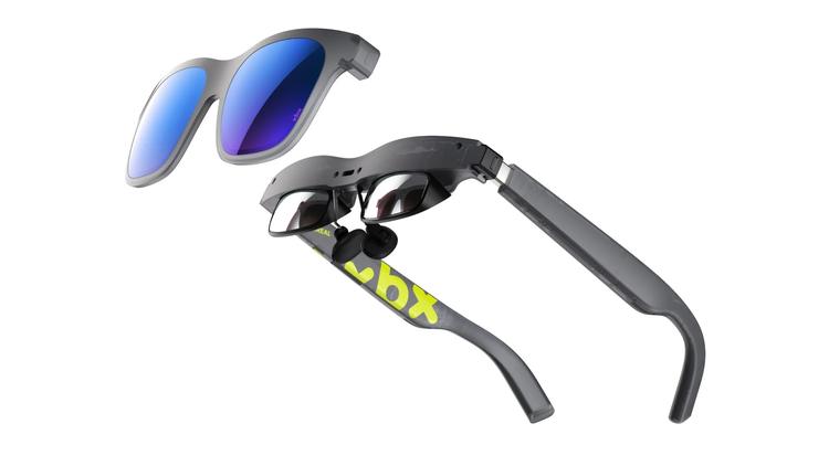 xreal a01 ar glasses with swappable frames