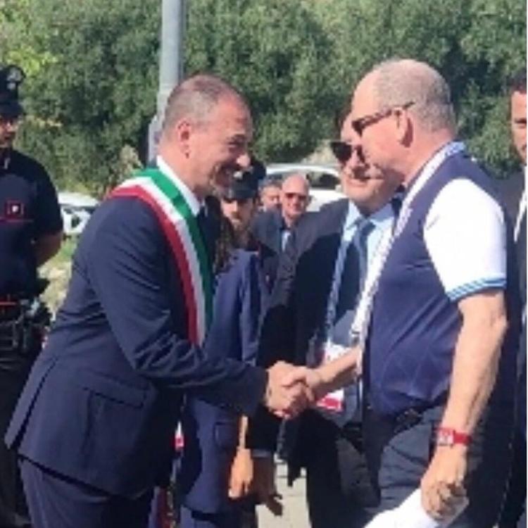 A Montemesola c'è Alberto di Monaco, appassionato di pétanque