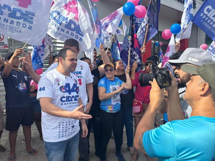 Eleições 2026: Roberto Cidade participa de caminhada e propõe ampliar 'Paredão' para todo o estado