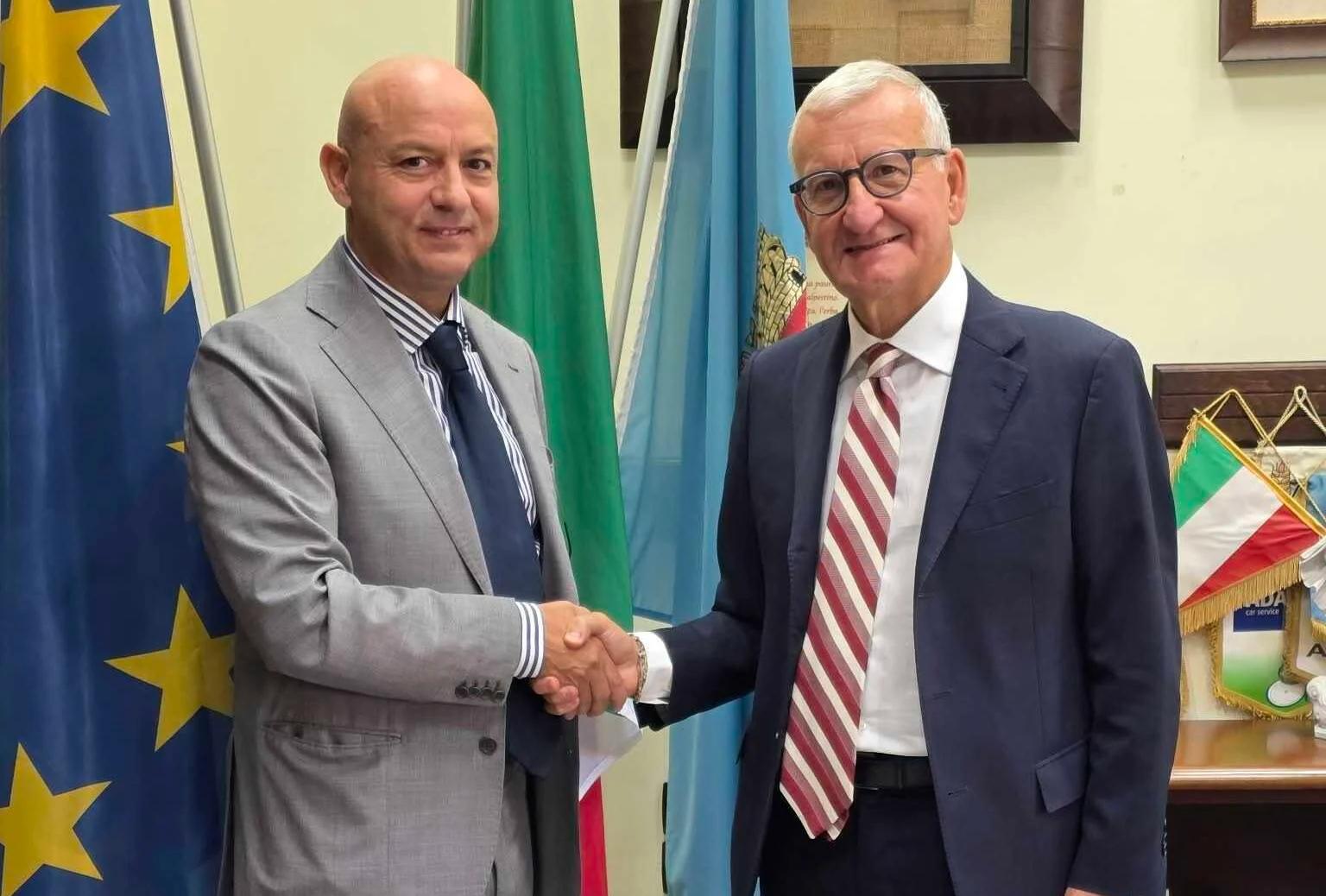 Battipaglia, incontro tra il consigliere Provenza e il Prefetto De Rosa