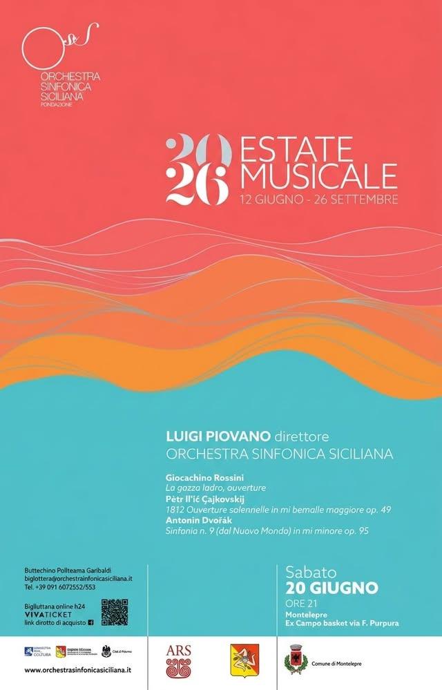 🎻 DOPO TANTI ANNI, LA GRANDE MUSICA TORNA A MONTELEPRE! 🎶 Una notte magica, sotto le stelle, all'insegna della grande...