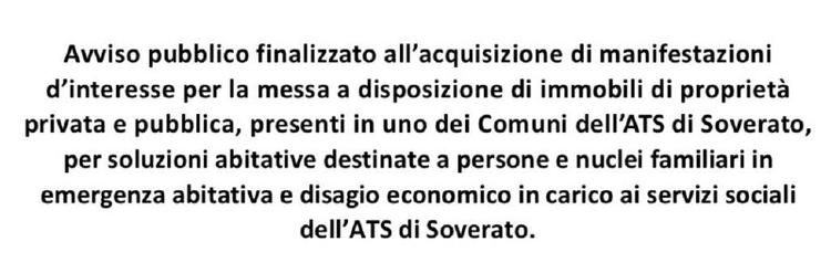 Manifestazioni - d’interesse per la messa a disposizione di immobili (leggi l’avviso https://montepaone.comune.digital/d...