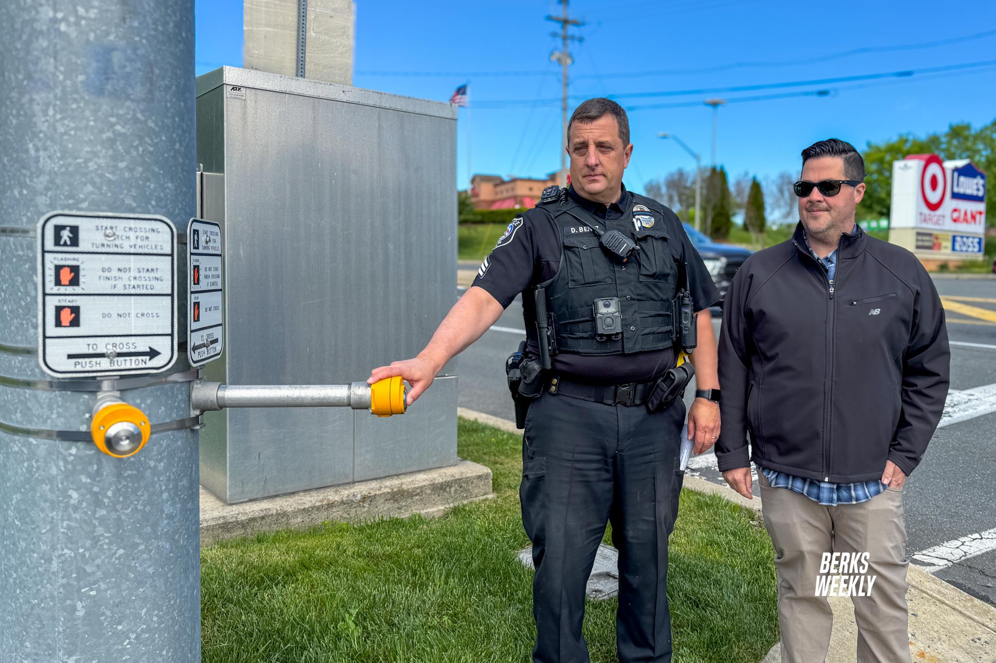 Drivers, pedestrians reminded of roadway safety responsibilities during Exeter Township enforcement effort