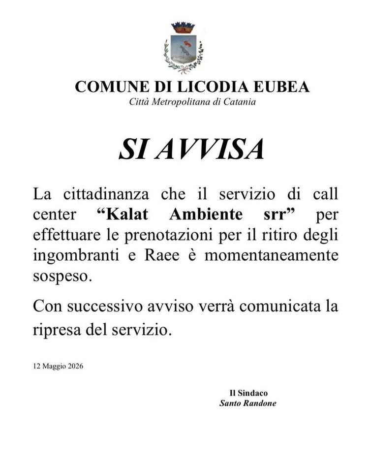 Comune di Licodia Eubea Posted