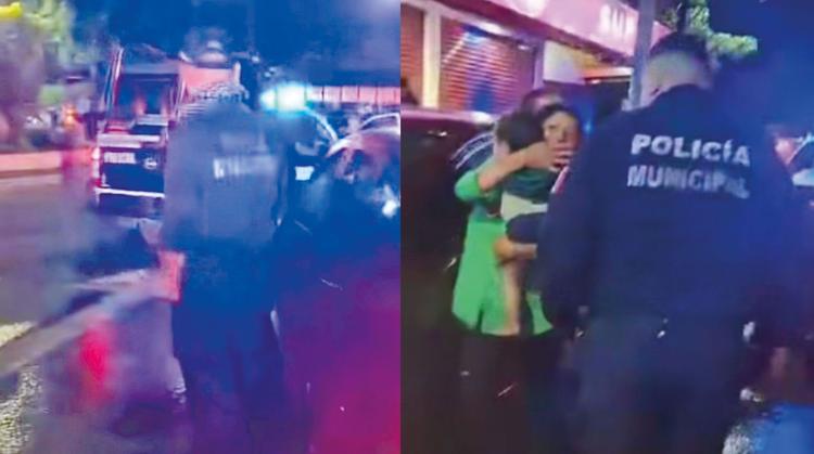 Tres detenidos tras presunta agresión a policías en la Avenida Plan de Ayala; un oficial se reporta grave