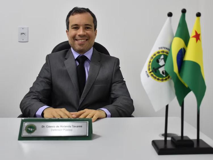 Morre Cássio de Holanda Tavares, defensor público do Acre, aos 49 anos