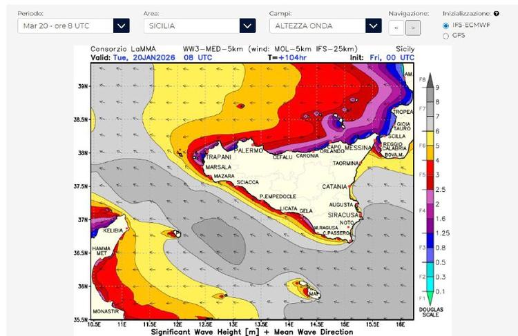 ALLERTA PRUDENZIALE – CONDIZIONI METEO-MARINE - Nei prossimi giorni sono previste condizioni meteo-marine avverse, con p...