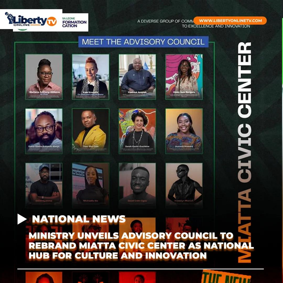 MINISTRY UNVEILS ADVISORY COUNCIL TO RUE FOR CULTURE AMB NOVATO NATIONAL HUB FOR CULTURE AND INNOVATION