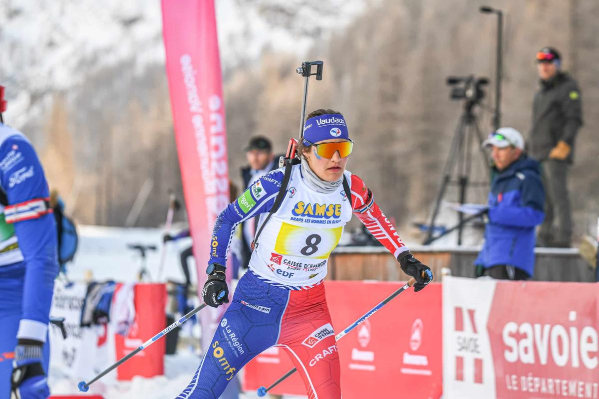 Biathlon | Gilonne Guigonnat, nouvelle venue en équipe de France A, avant le premier stage de l’été : « Cela va me pousser vers le haut »