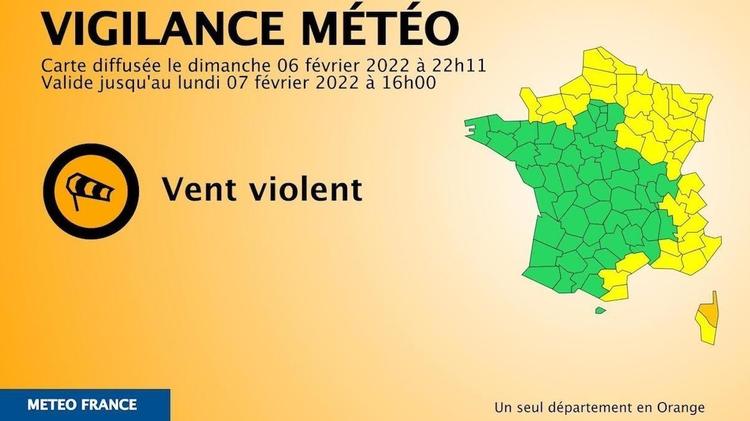 L'Hérault en jaune aux vents violents 