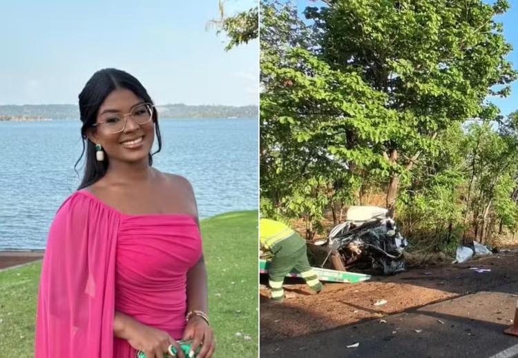 Quem era a estudante de direito que morreu em acidente de carro na BR-153