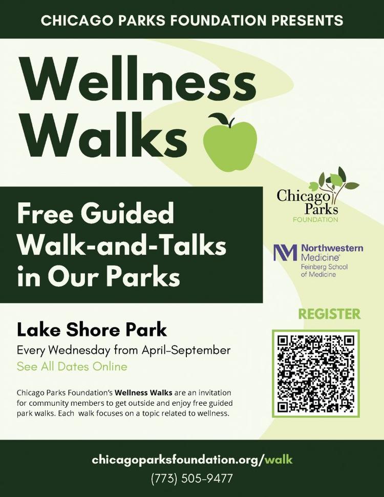 Wellness Walks at Lake Shore Park – Every Wednesday