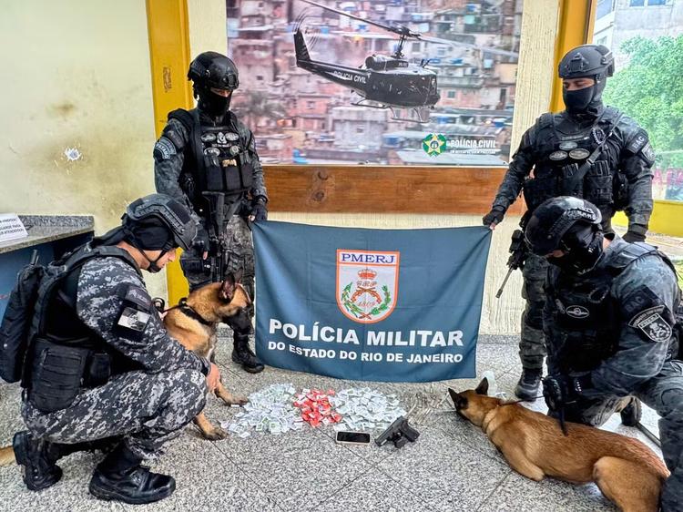 BAC apreende drogas durante ação em Barra do Piraí