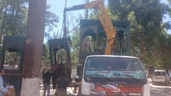 عربات جديدة لباعة الحلزون و”خودنجال” والأغراس بجامع الفنا استعداداً للحلة الجديدة