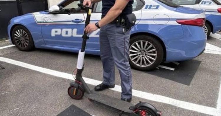 Foggia, la Polizia intensifica i controlli su bici e monopattini elettrici