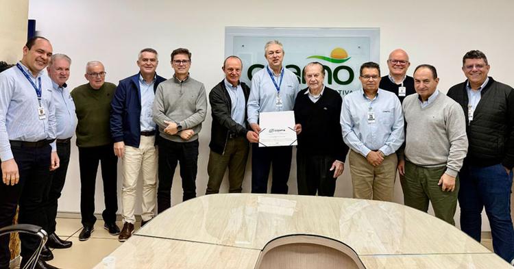 Coamo conquista certificação inédita da Receita Federal por padrões máximos de governança