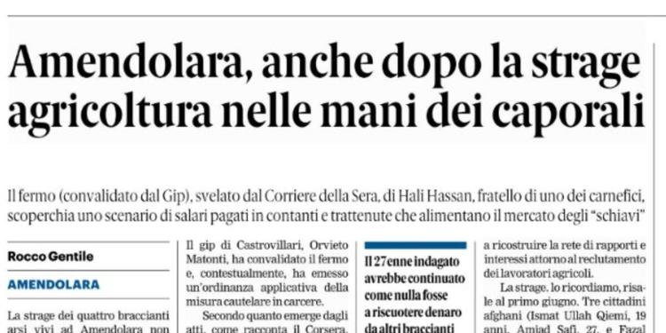 Rassegna stampa 13-10-2026 edizioni Calabria