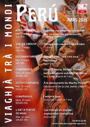 Micro-Folie Aiacciu : mars s’élève sous le soleil des Andes !