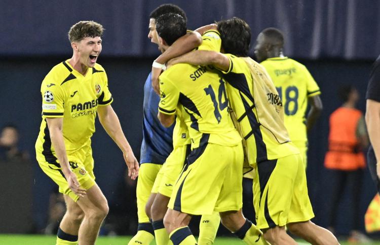 Champions, il Villareal stende il Napoli 3-1