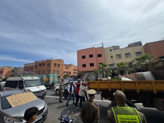 سلطات سيدي يوسف بن علي الجنوبي تواصل حملات تحرير الملك العمومي + صور
