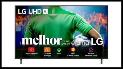 Oferta Relâmpago: super desconto de 46% na smart TV UHD da LG